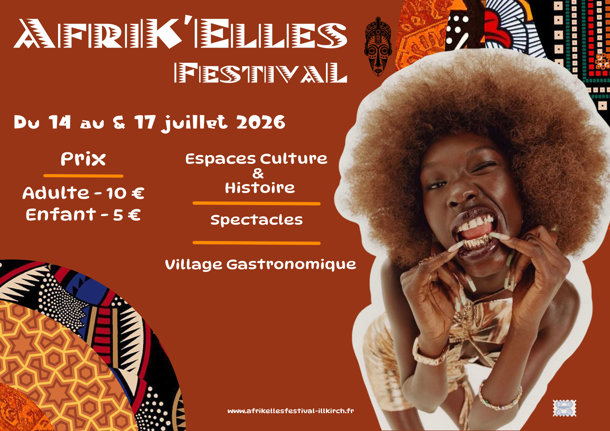Affiche Festival Afrik'elles
